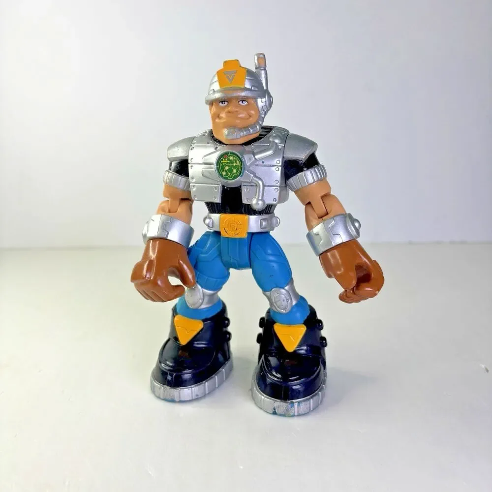 Fisher Price Mattel Rescue Heroes Jack Hammer 1999 2000 Made in China